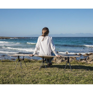 Кровать складная Naturehike ультралегкая NH19JJ006, алюминий, черный