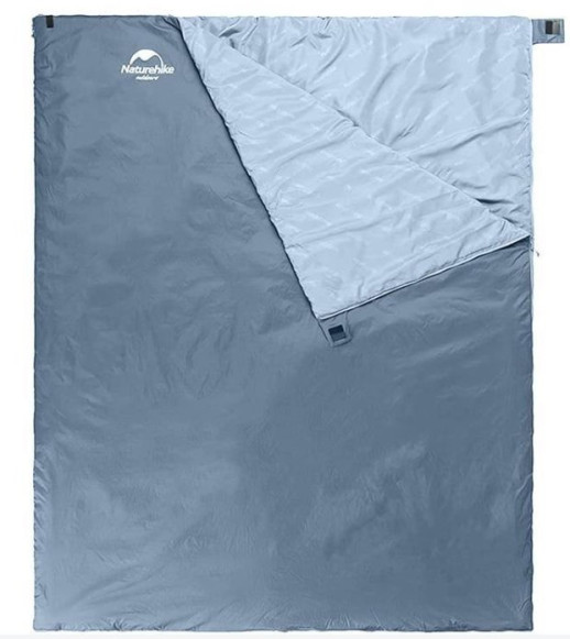 Спальник сверхлегкий Naturehike Summer LW180 NH21MSD09 левый, (15°C), p-p M, светло-зеленый