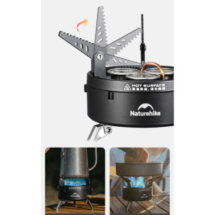 Трехконфорочная газовая горелка Naturehike CNK2450CF019