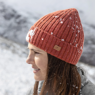 Шапка с подворотом Naturehike NH21FS552, синяя