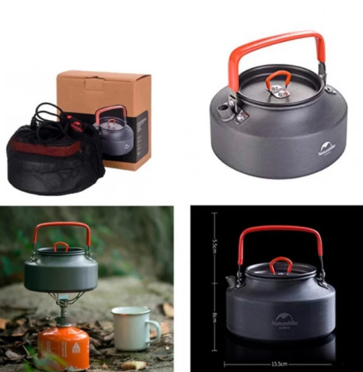 Чайник Naturehike Camping 1.6 л NH17C020-H серый