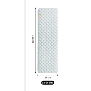 Матрас надувной одноместный UL Naturehike CNK2450WS012, 186*64, серый
