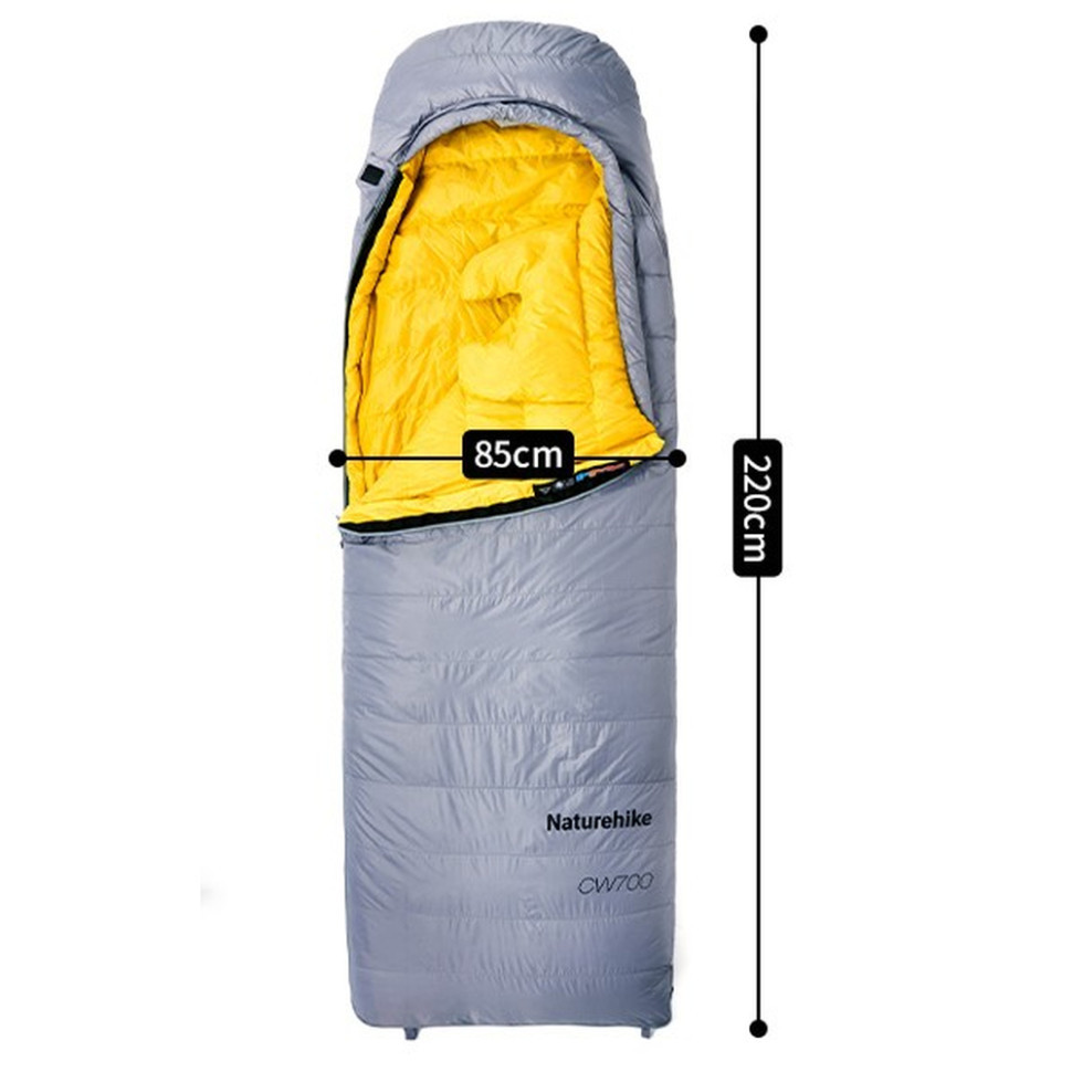 Спальник с натуральным пухом Naturehike CW700 CNK2450WS048, р-р L