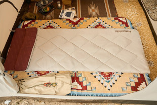 Спальный мешок Naturehike R350 CNH22SD005, бордовый/бежевый