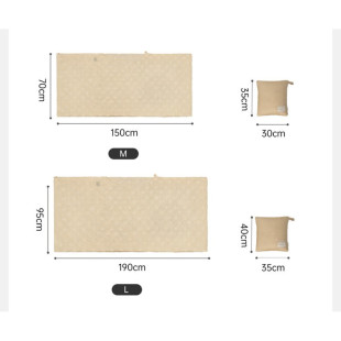 Одеяло с подогревом Naturehike CNK2450PJ015, 95х190 см, бежевое