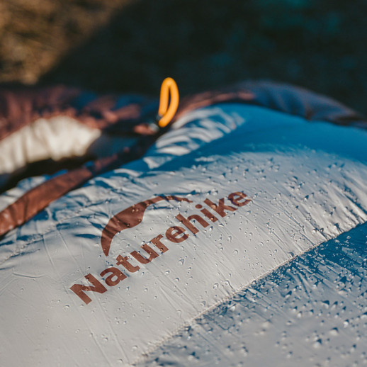Спальник с натуральным пухом Naturehike Snowbird CNK2550WS014, р-р L, коричневый 400 г