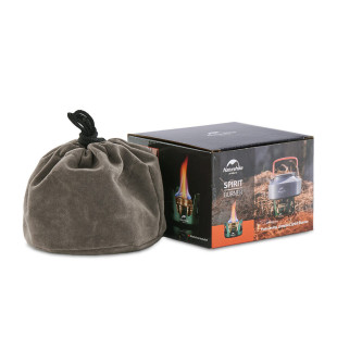 Горелка спиртовая Naturehike NH Alcohol Burner steel NH18L001-T