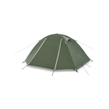 Палатка трехместная Naturehike P-Series CNK2300ZP028, темная оливковая