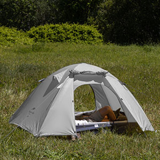 Палатка четырехместная Naturehike P-Series CNK2300ZP028, светлая серая