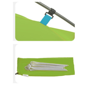 Палатка двухместная Naturehike CNK2450WS030, зеленая