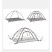 Палатка двухместная Naturehike CNK2450WS030, зеленая