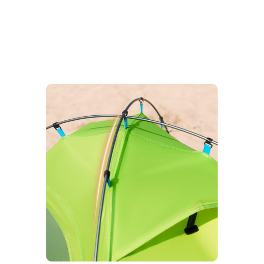 Палатка двухместная Naturehike CNK2450WS030, зеленая