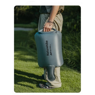 Гермомешок-насос универсальный для надувания матрасов и подушек Naturehike, серый