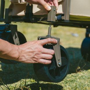 Складная легкая кемпинговая тележка Naturehike CNK2350JJ012, 50 л, черная