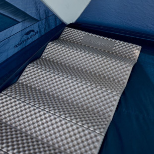 Коврик складной IXPE Naturehike CNK2300DZ017, алюминиевая пленка, 200x65х2 см, бежевый