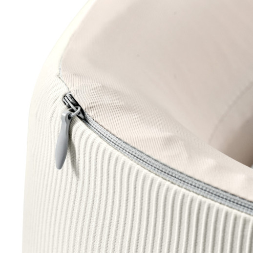 Подушка хлопковая для шеи, с памятью Naturehike CNK2450WS019, бежевая