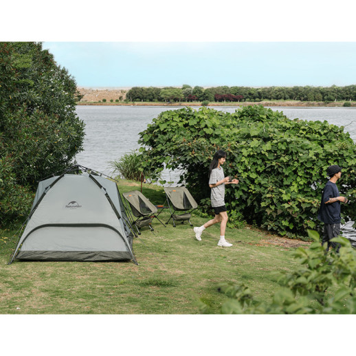 Палатка трехместная автоматическая Naturehike NH21ZP008, оливково-зеленая