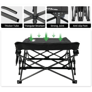 Кровать складная Naturehike CNK2300WS010, Полиэстер Oxford / железо, черный