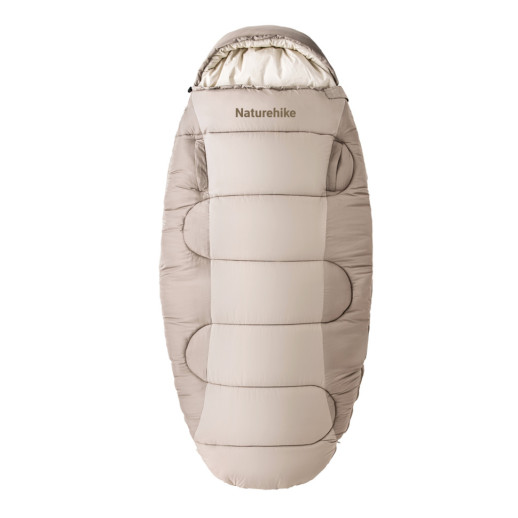 Спальный мешок овальный Naturehike PS200 CNK2350WS026, бежевый