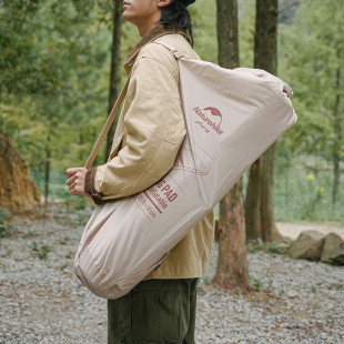 Матрас самонадувающийся 10 см одинарный Naturehike NH20FCD08, бежевый