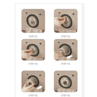 Самонадувающийся матрас, трехместный, со встроенной помпой Naturehike CNK2450WS040, 250 мм, серый