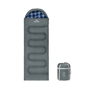 Спальный мешок с капюшоном Naturehike Clear Sky CNK2450WS042, серый