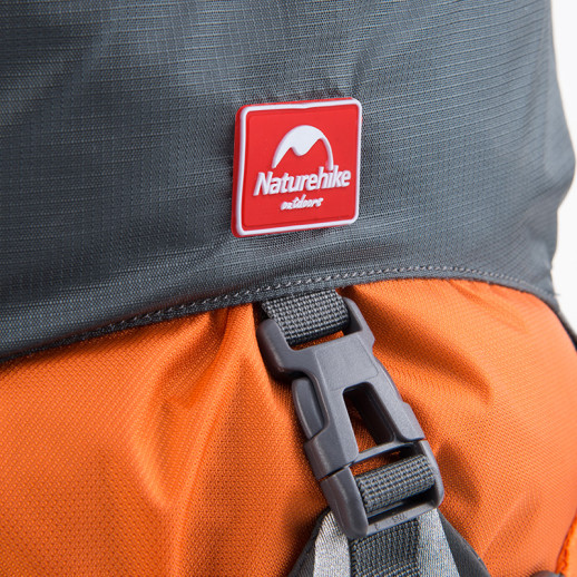 Рюкзак туристический Naturehike NH70B070-B, 70 л + 5 л, голубо-серый