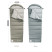 Спальник с капюшоном Naturehike M180 NH20MSD02, правый, серый (6975641886600)