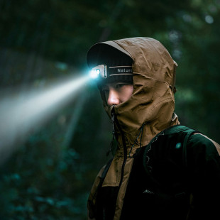 Фонарь налобный Naturehike CNK2450ZM015, коричневый