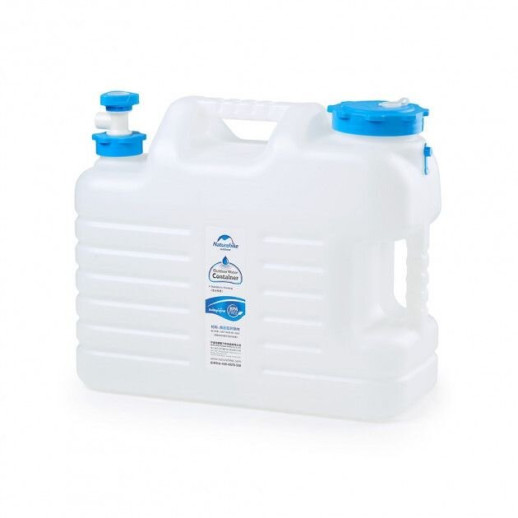 Канистра для воды Water container 18 л Naturehike NH16S018-T transparent
