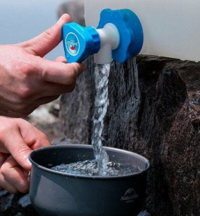 Канистра для воды Water container 18 л Naturehike NH16S018-T transparent