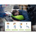Надувная подушка Naturehike Ultralight TPU green NH17T013-Z
