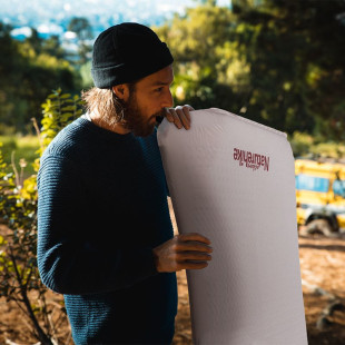 Матрас самонадувающийся одноместный Naturehike NH20DZ002, 60 мм, бежевый