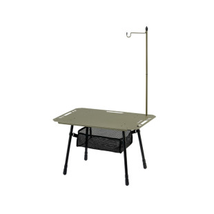 Складной стол Naturehike CNK2450JJ025, 60х40 см, алюминий, оливковый