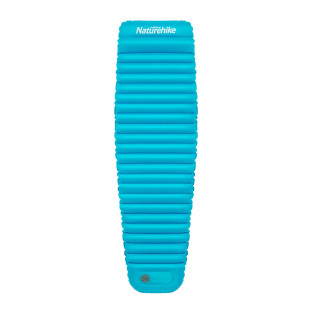 Надувной матрац Naturehike C002 Mummy mattress with thermolite cotton S* peacock blue (NH18Q002-D)
