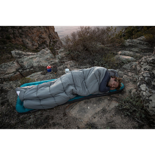 Спальный мешок с капюшоном Naturehike M300 NH20MSD02, зеленый, правый