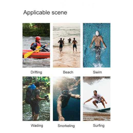 Силиконовые антискользящие ботинки аквашузы Naturehike NH20FS022, размер 42, голубые