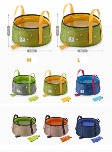 Ведро складное Naturehike Folding Washbasin L 16л (NH18L010-P1) синий