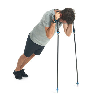 Трекинговая палка Naturehike ST07 NH18D010-Z, 115-135 см, голубая