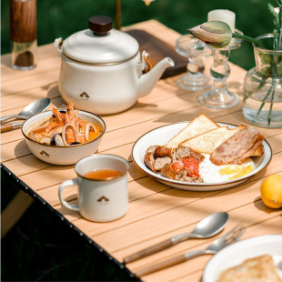 Кружка эмалированная Naturehike CNK2300CW013, белая