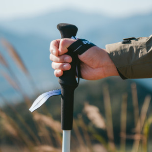 Трекинговая палка 3-секционная Naturehike ST06 NH17D006-D, 66-135 см, белая