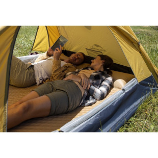 Палатка двухместная Naturehike P-Series NH18Z022-P 210T, желтая