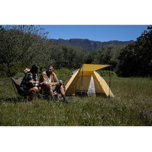 Палатка двухместная Naturehike P-Series NH18Z022-P 210T, желтая