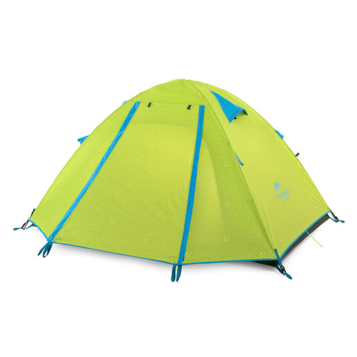 Палатка трехместная Naturehike P-Series NH18Z033-P 210T/65D, зеленая