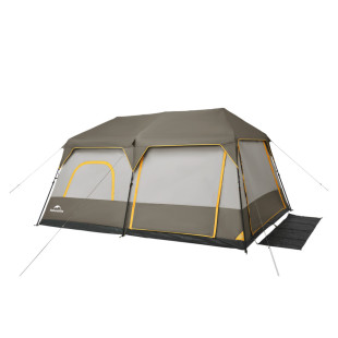 Палатка восьмиместная Naturehike Cape 13.1 CNK2450WS050 с быстрым раскрытием, серо-коричневая