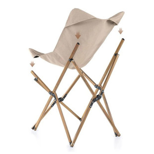 Кресло складное Naturehike Moon Beach MW01 NH19Y001-Z, 600D Oxford/алюминий, бежевый