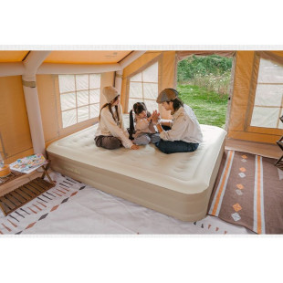 Матрас надувной двойной Naturehike CNH22DZ015, со встроенной помпой