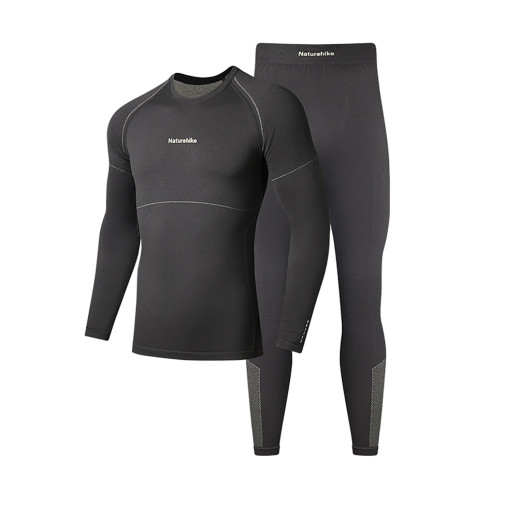 Комплект термобелья мужского Naturehike CYY2342GC010, демисезон, размер XXL, графит
