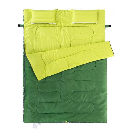 Спальный мешок Naturehike Double Sleeping Bag with Pillow SD15M030-J зеленый