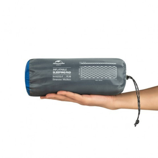 Коврик надувной Naturehike FC-10 NH19Z032-P, 65 мм, оранжевый (6976023922541)
